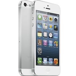 Apple iPhone 5 with 16GB Memory White & Silver