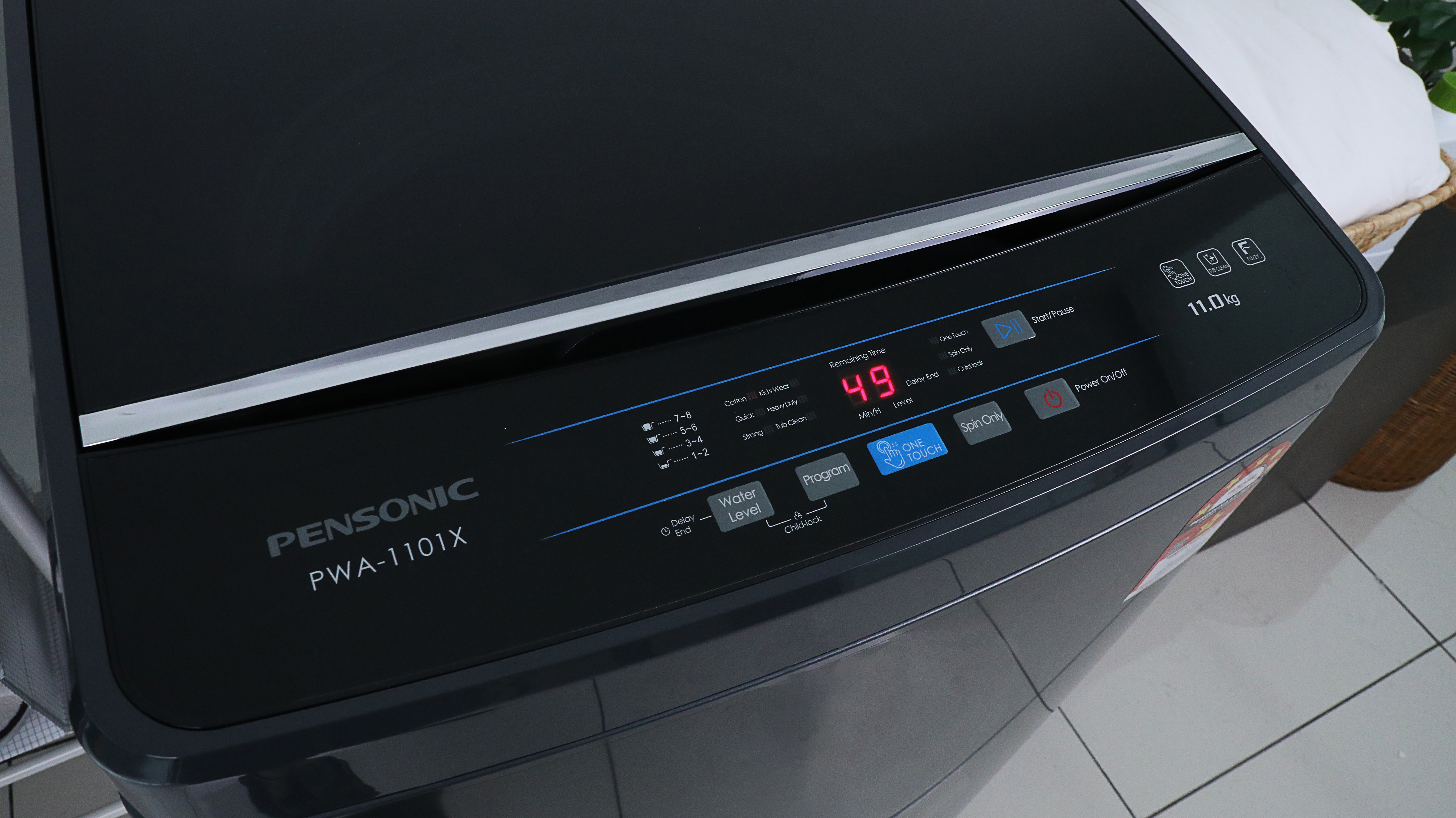 Pensonic Fully Auto Washing Machine 11KG | PWA-1101X