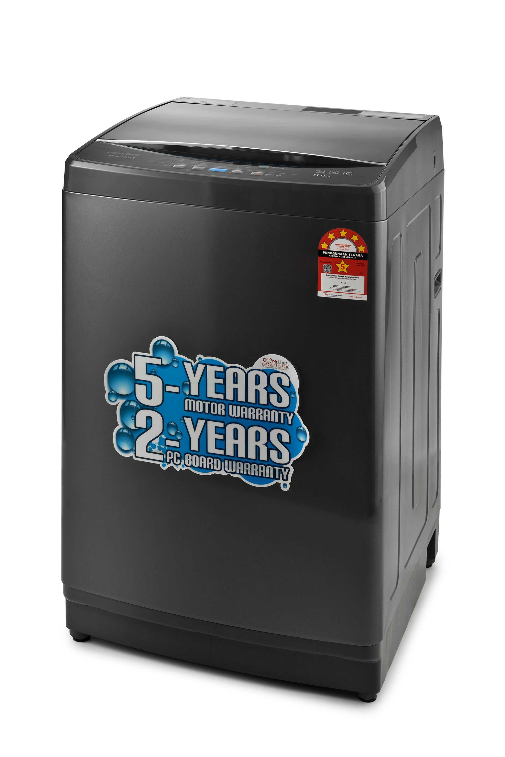 Pensonic Fully Auto Washing Machine 11KG | PWA-1101X
