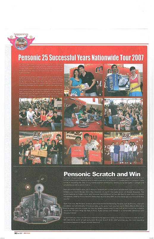Pensonic 25 Successful Years Nationwide Tour